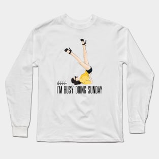 Girl having fun Long Sleeve T-Shirt